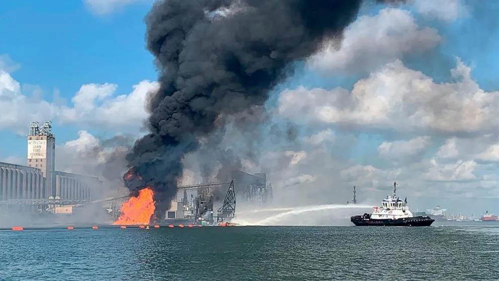突發(fā)！輪船撞上天然氣管道，大爆炸！2死、2失蹤，6傷！